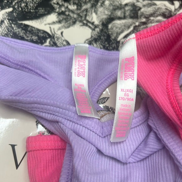 NWOT Victoria’s Secret PINK Thong Panties SIZE XL - Picture 2 of 2
